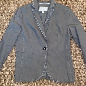 Banana Republic micro-gingham Cotton Blazer 8.